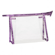 Portfard Summer Transparent Purple Shiny Rally 22x7x16 cm foto