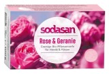 Sapun Crema Bio Trandafir si Geranium 100 Gr Sodasan