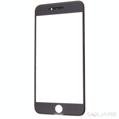 Geam Sticla + OCA iPhone 6 Plus, Complet, Black foto