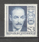 Austria.1982 100 ani nastere E.Kalman-compozitor MA.952, Nestampilat