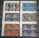 BIOT British Indian Ocean Territory MNH 2002 - Fauna marina pesti -bloc de 4 margine de coala