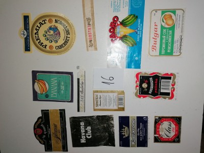 LOT ETICHETE VECHI VIN , BERE , SUC foto
