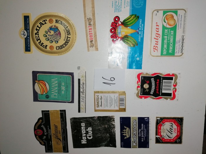 LOT ETICHETE VECHI VIN , BERE , SUC