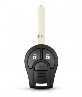 Carcasa cheie Topautochei&reg; pentru Nissan Juke March Qashqai Sunny Sylphy Tiida X-Trail, 2 butoane