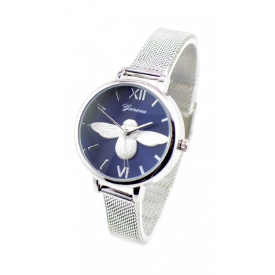 Ceas dama elegant Geneva Silver GV17SBL foto
