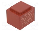 Transformator ZETTLER &icirc;ncapsulat 2VA 230VAC 15V 133mA PCB