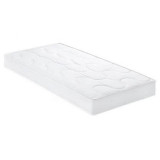 Saltea antisufocare pentru copii Boy, 60 x 120 x 12 cm, Alb, Rosa