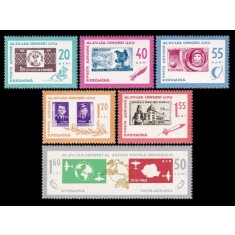 1963 - Ziua marcii postale, serie neuzata