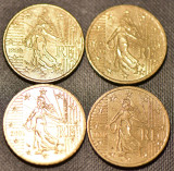 50 euro cent Franta 1999, 2000, 2001, 2002, Europa