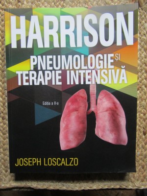 Harrison Pneumologie și Terapie Intensivă - Joseph Loscalzo foto