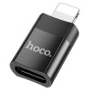 Adaptor OTG Lightning la Type-C 2A - Hoco (UA17) - Black