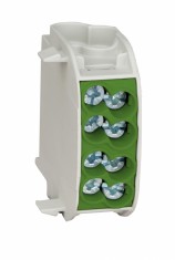 Clema de derivatie Cu-Al 25mmp 1P galben verde Schrack IKA26130