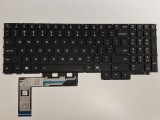 Tastatura Laptop Gaming, Lenovo, Y9000P, 2022, iluminata, neagra, layout US
