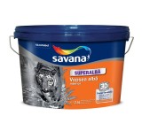 Vopsea superlavabila interior, Savana, alba, 2.5 L