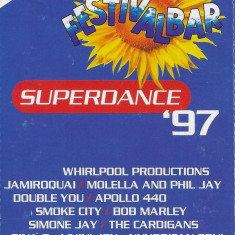 Caseta selectie Festivalbar Superdance '97, originala