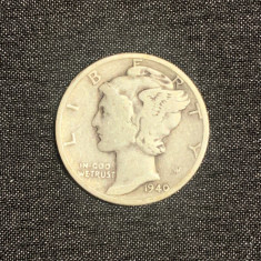 Moneda argint One Dime 1940
