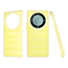 Husa Honor Magic5 Lite Techsuit Wave Shield, galben foto