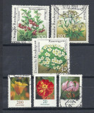 GERMANIA &ndash; FLORI DE GRADINA, timbre stampilate, EW3
