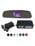 Senzori parcare cu display in oglinda Negru Mat
