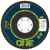 Kot&uacute;č Tyrolit ONE 125x22,23mm,ZA 120 Q-B,oceľ/nerez,lamelov&yacute;,vypukl&yacute;