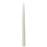 Lumanare decorativa, flippy, pentru masa, 25 cm, din parafina, fara fum, ardere 7.5h, alb