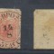 AUSTRIA Valahia 1854 timbru 3 Kr cu utilizare rarisima la Focsani in timpul Razboiului Crimeei