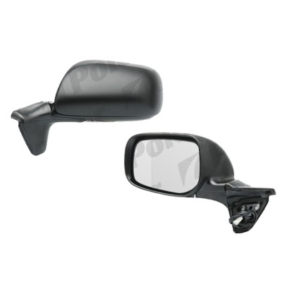 Oglinda exterioara Toyota Auris (E15J) 03.2007-04.2010 Partea Dreapta Crom Convex Electrica Cu Incalzire, carcasa neagra, cu 5 pini foto