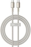 CABLU alimentare si date Baseus Tungsten, Fast Charging Data Cable pt. smartphone, USB Type-C la USB Type-C 100W, braided, 1m, galben &quot;P10319800G21-00