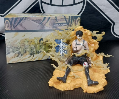 Figurina Levi Ackerman, Attack on Titan Anime, 15 cm foto