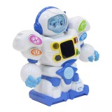 Robot inteligent care te invata alfabetul, numerele, formele, culorile, cantece, pentru copii, ATS