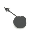 Capac bara carlig remorcare Opel Meriva B, 06.2010-01.2014, parte montare spate, grunduit, 554696-9, Aftermarket, Rapid