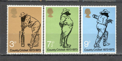 Anglia/Marea Britanie.1973 100 ani campionatul de cricket GA.95 foto