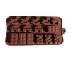 Forma silicon pentru prajituri, Ursuleti, Piese lego, Caluti, Masinute, 168COF