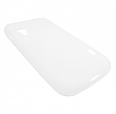 Husa silicon transparent (cu spate mat) pentru LG Optimus L5 II Dual Duet E455 foto