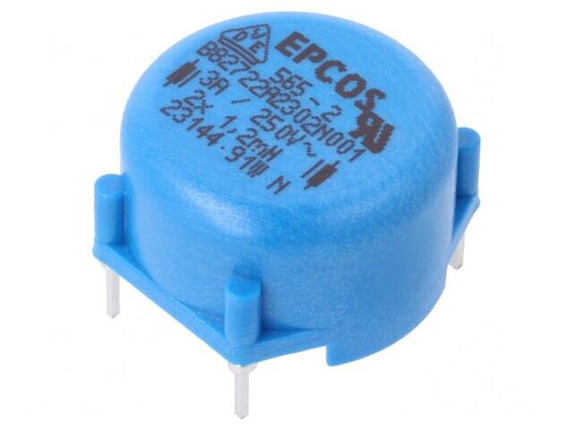 Inductor THT 1,2mH 3A 56m&Omega;