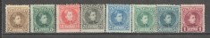 Spania.1901 Regele Alfons XIII 8 buc. SS.101