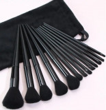 Pensule Machiaj Profesionale Black Velvet, Set 13