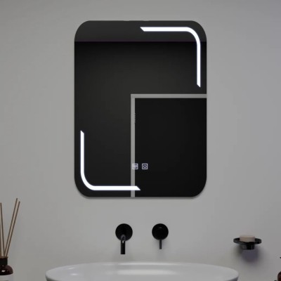 Oglinda LED Rectangulara, 60x80cm, Touch Ulrich, Sistem Dezaburire, Dimabila ModernLight Concept foto