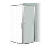 Cumpara ieftin Cabină de duș curbată Spirit Clear 80x80x180 cm, fără cădiță de duș