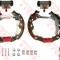 Set saboti frana TOYOTA YARIS (P1) (1999 - 2005) TRW GSK1910