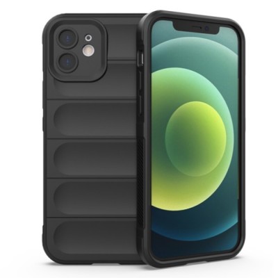 Husa pentru iPhone 12 - Techsuit Magic Shield - Black foto