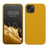 Husa Kwmobile pentru Apple iPhone 13, Galben, Silicon, KWM000013OV094C, Carcasa