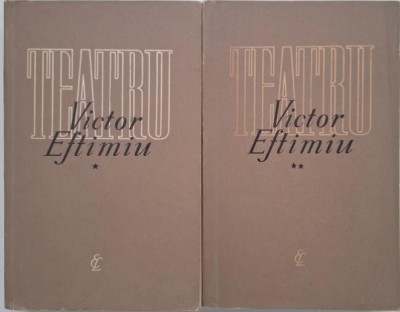 Teatru (2 volume) - Victor Eftimiu foto