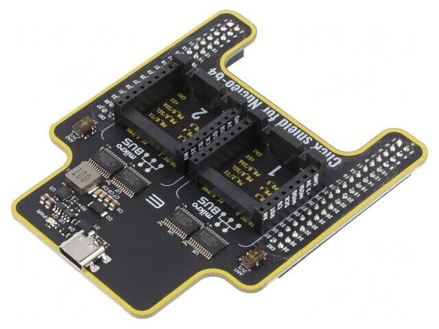 Adaptor placă prototip mikroBUS USB C x2