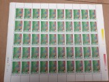 Coală timbre Rom&acirc;nia de 25 timbre 1995 tirneu Rom&acirc;nia opentenis