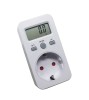 Wattmetru Digital LCD AC 230V 16A 3680W KIK, Monitorizare Consum Energie, Detector Putere, Priza EU, Masurare precisa