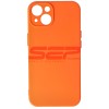 Husa Silicon iPhone 13, High Copy, Pumpkin - Protectie Premium