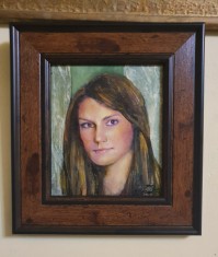 Tablou - Pictura in ulei - Portret de tanara - Zamfir Dumitrescu ( 1946-2021) foto