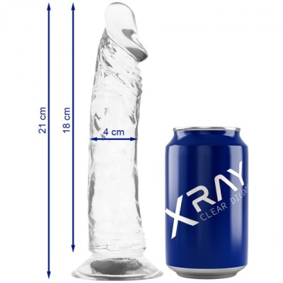 X RAY - CLEAR COCK 21 CM -O- 4 CM foto