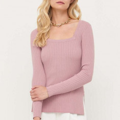 Max Mara Leisure pulover femei, culoarea roz, light